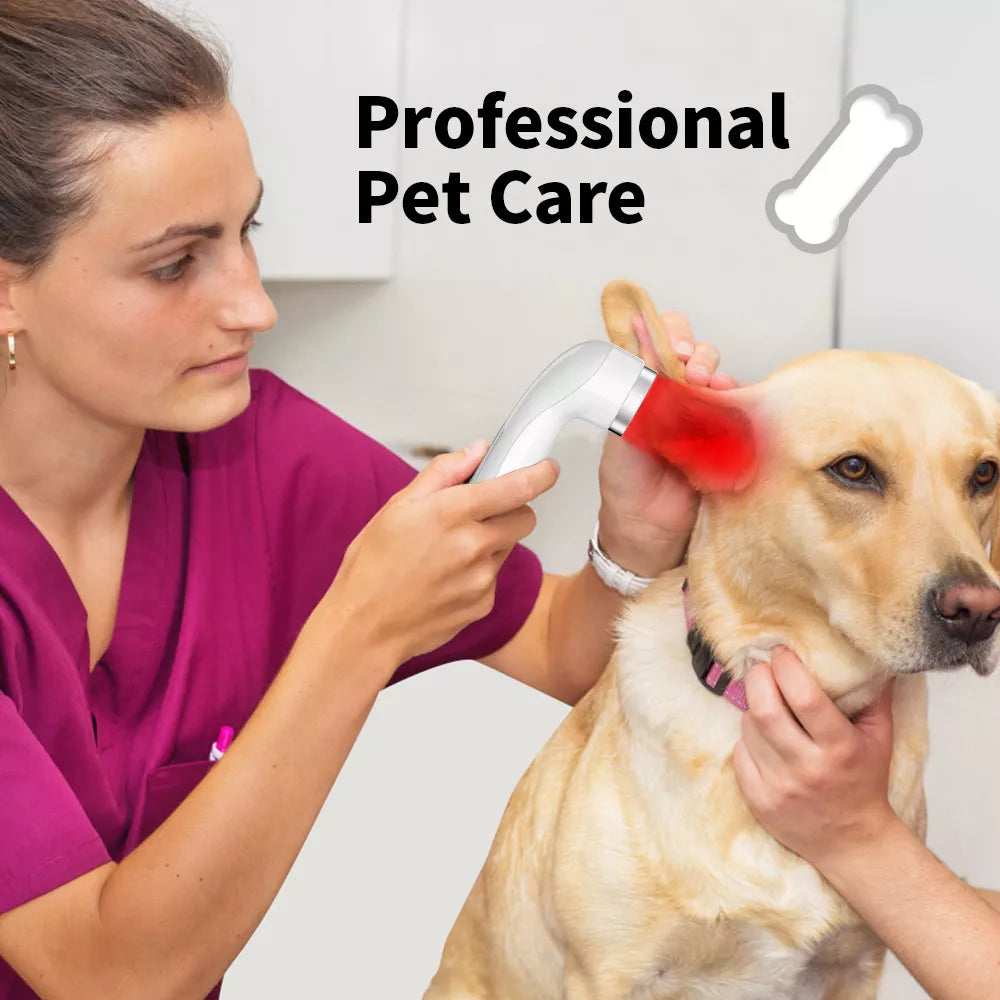 Handheld Cold Laser Therapy Device for Pain Relief with LED Display