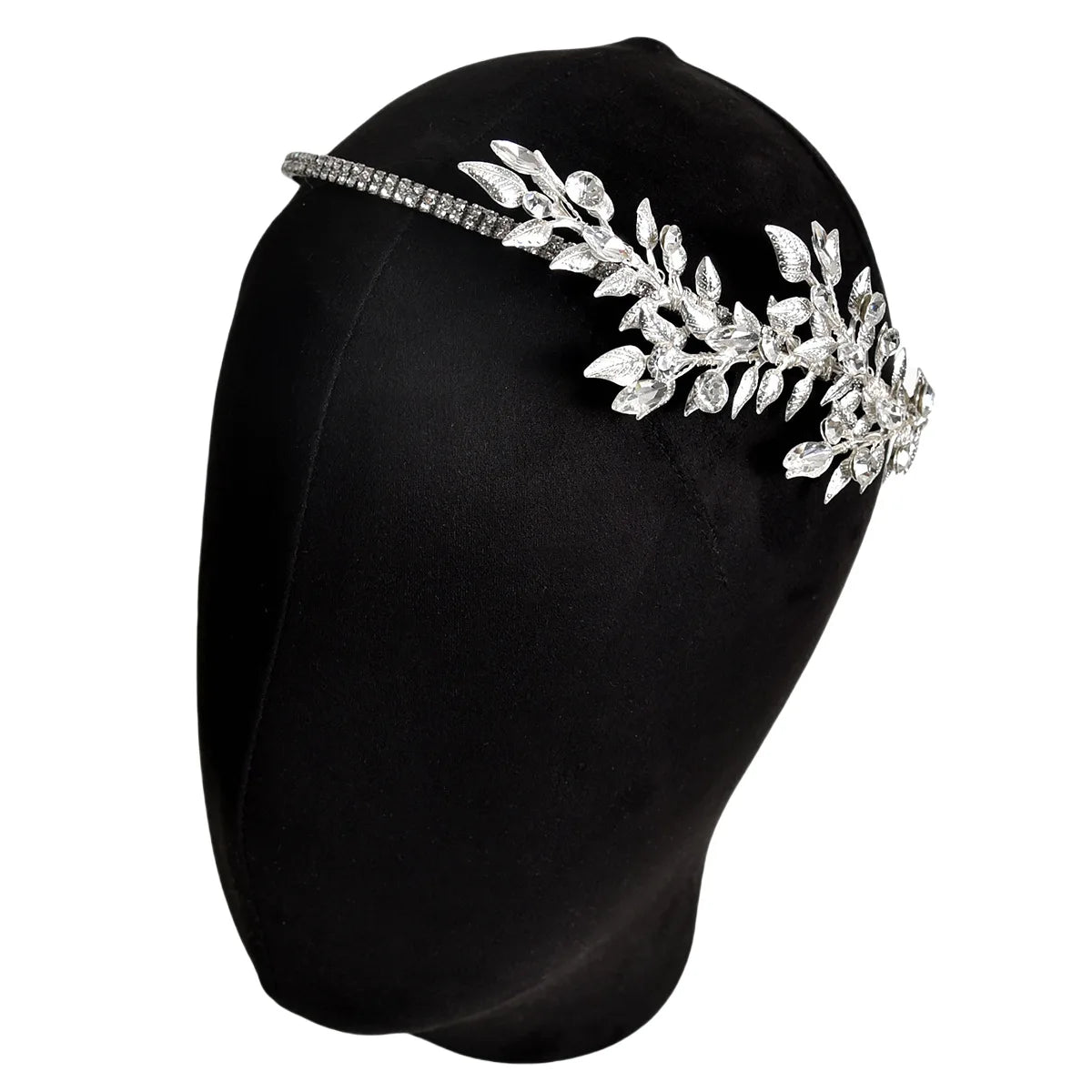 Handmade Leaf Bridal Headband – Elegant Wedding Hair Accessory for Brides & Bridesmaids