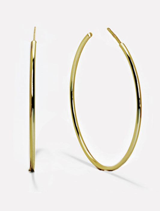 PERFECT Sterling Silver Hoops