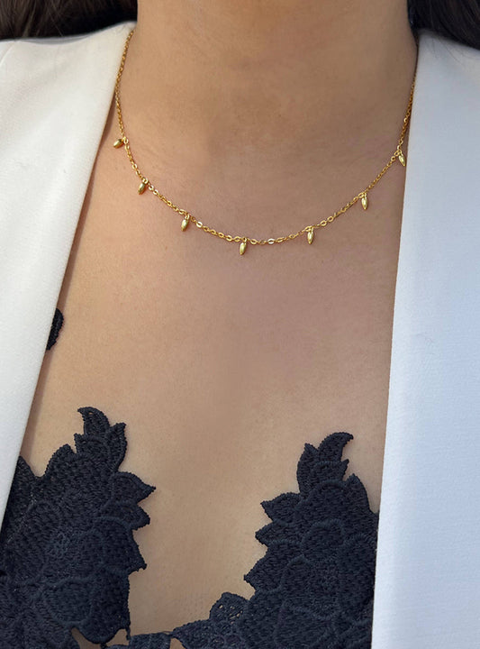 RICE Bead Chain Necklace