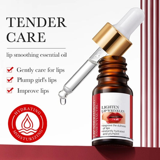 Hyaluronic Acid Lip Essence Serum – Deep Hydration, Lip Plumping & Fine Line Softening