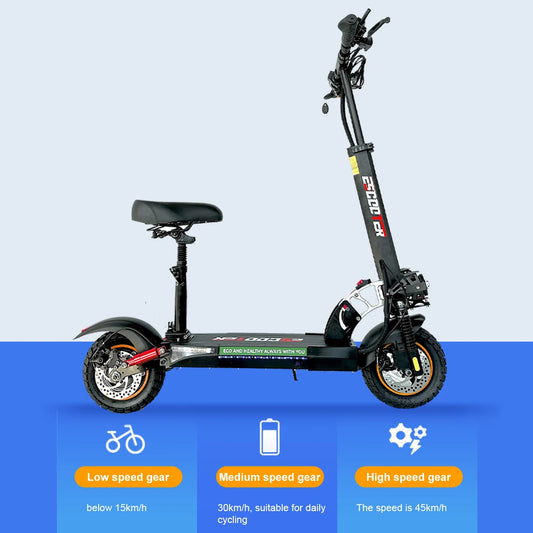 800W Electric Kick Scooter L10 Pro | 45KM/H, Off-Road, 55KM Range | Origin Zero