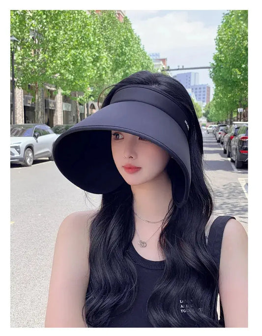 T-Shirts Sexikinis Swim Wide Brim Sun Visor Women's Summer Hat - UV Protection