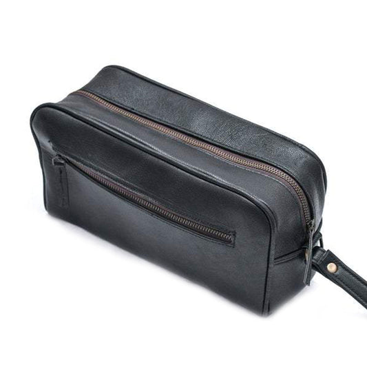 The Single Section Toiletry- Black