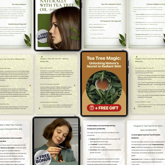 Tea Tree Oil Magic Revealed | 4-in-1 beauty benefits of tea tree oil Digital Bundle