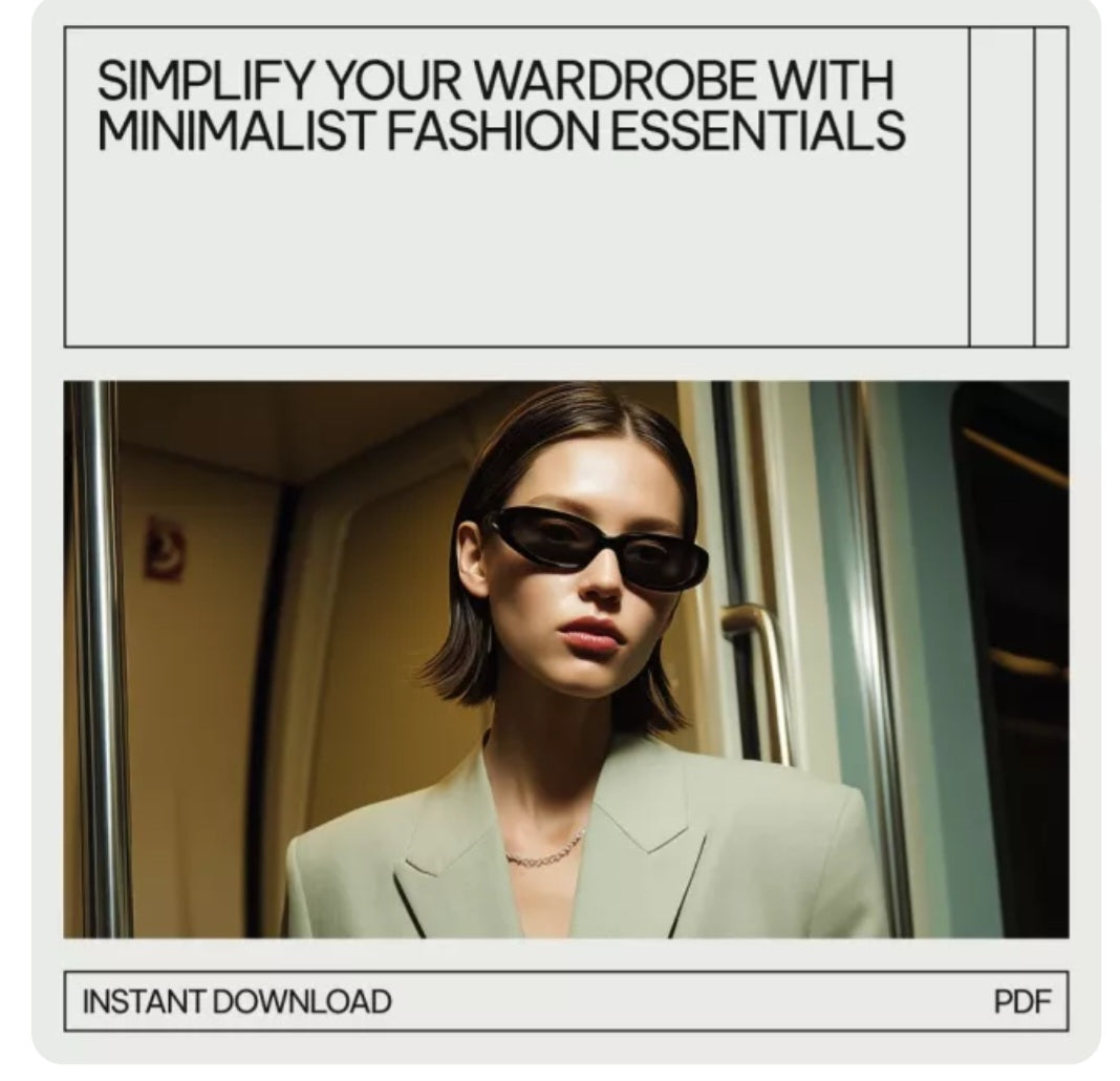 Minimal Trends Toolkit | Minimalist Outfit Planning Guide & eBook | Origin Zero