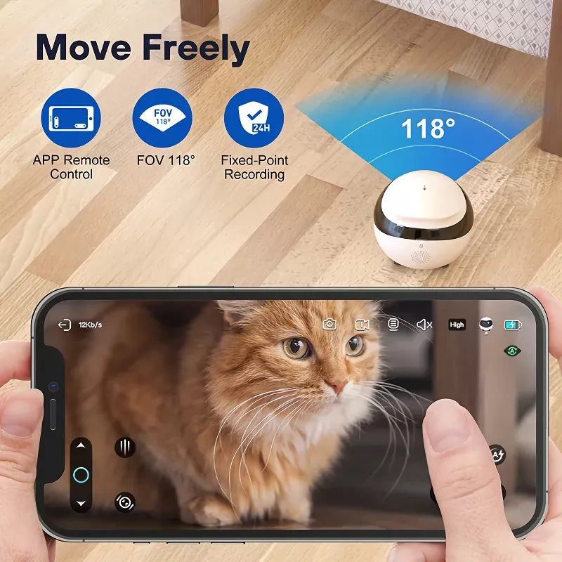 Why a WiFi Robotic Pet Camera Beats a Static Pet Cam
