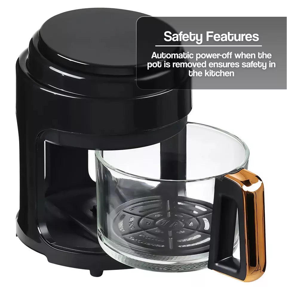 Meet the Multi-Functional Visible Glass Air Fryer