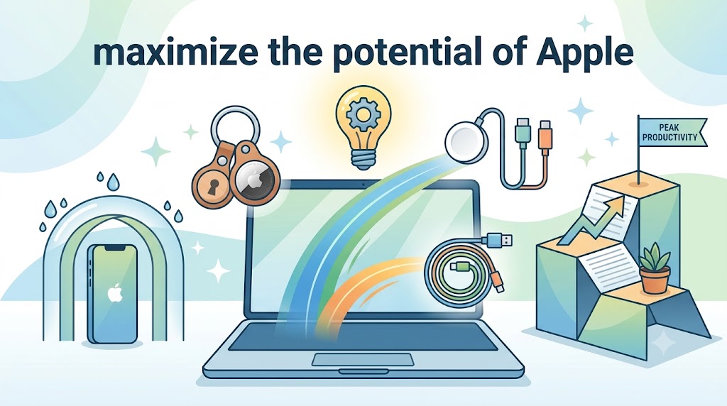 Unlock the full power of your Apple devices with smart, affordable accessories. From AirTag cases and wireless chargers to iPad stands and iPhone protection