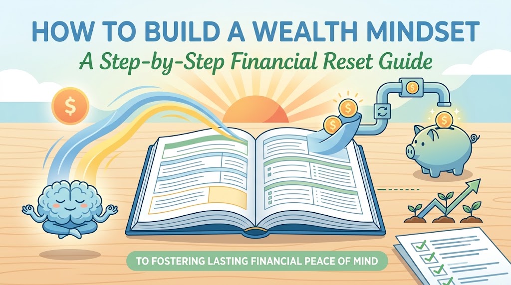 Tired of financial anxiety? Master your money, eliminate hidden spending leaks, and build a lasting wealth mindset with this 4-step budget guide.