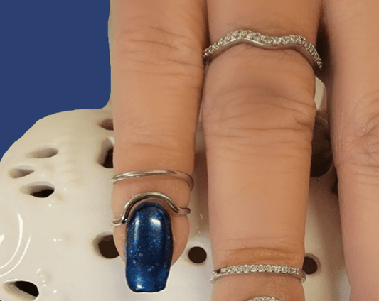Minimalistic Nail Cuff Ring