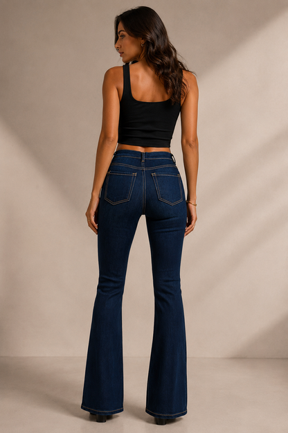 The Onyx Bootcut Jean Dark Wash
