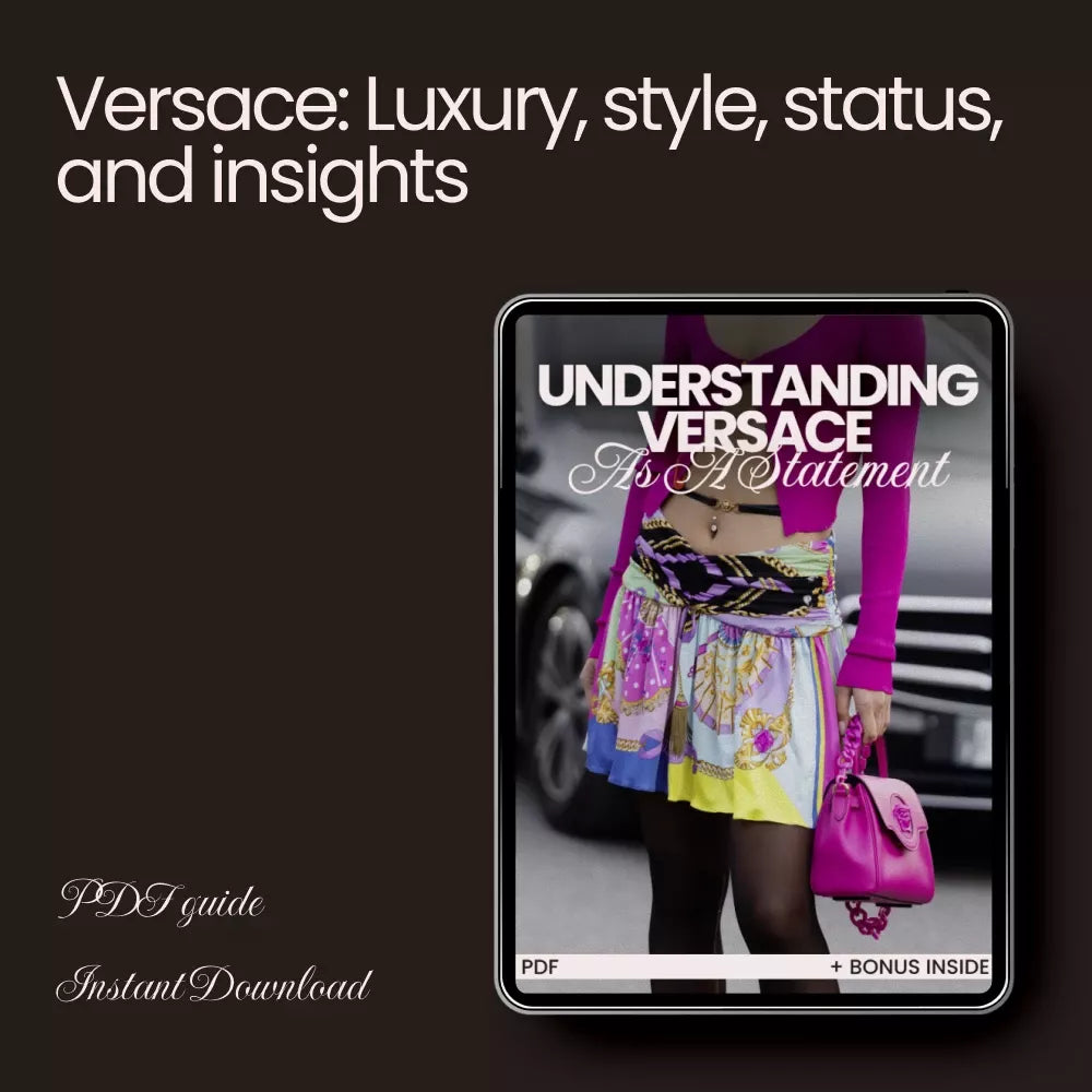 Understanding Versace as a Statement: Why Versace is a Status Choice – eBook Guide