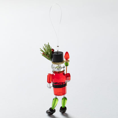 Sparkling Musician Nutcracker Ornament