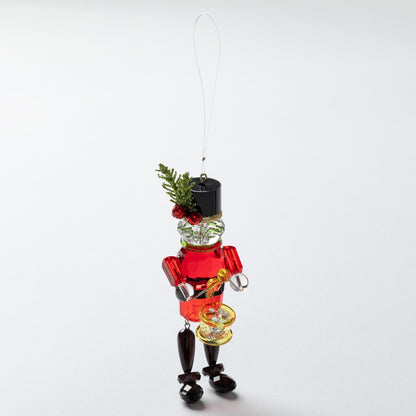 Sparkling Musician Nutcracker Ornament