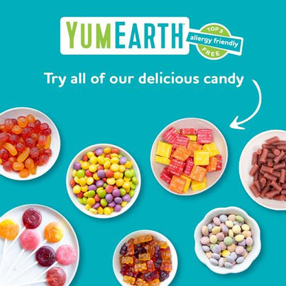 Yumearth Organic Giggles Chewy Candy – Allergy Friendly, No Artificial Dyes, Non Gmo, Gluten Free, Fruit Flavored, Vegan Candy Snacks With No Artificial Flavors, 5 Oz (Pack Of 1)