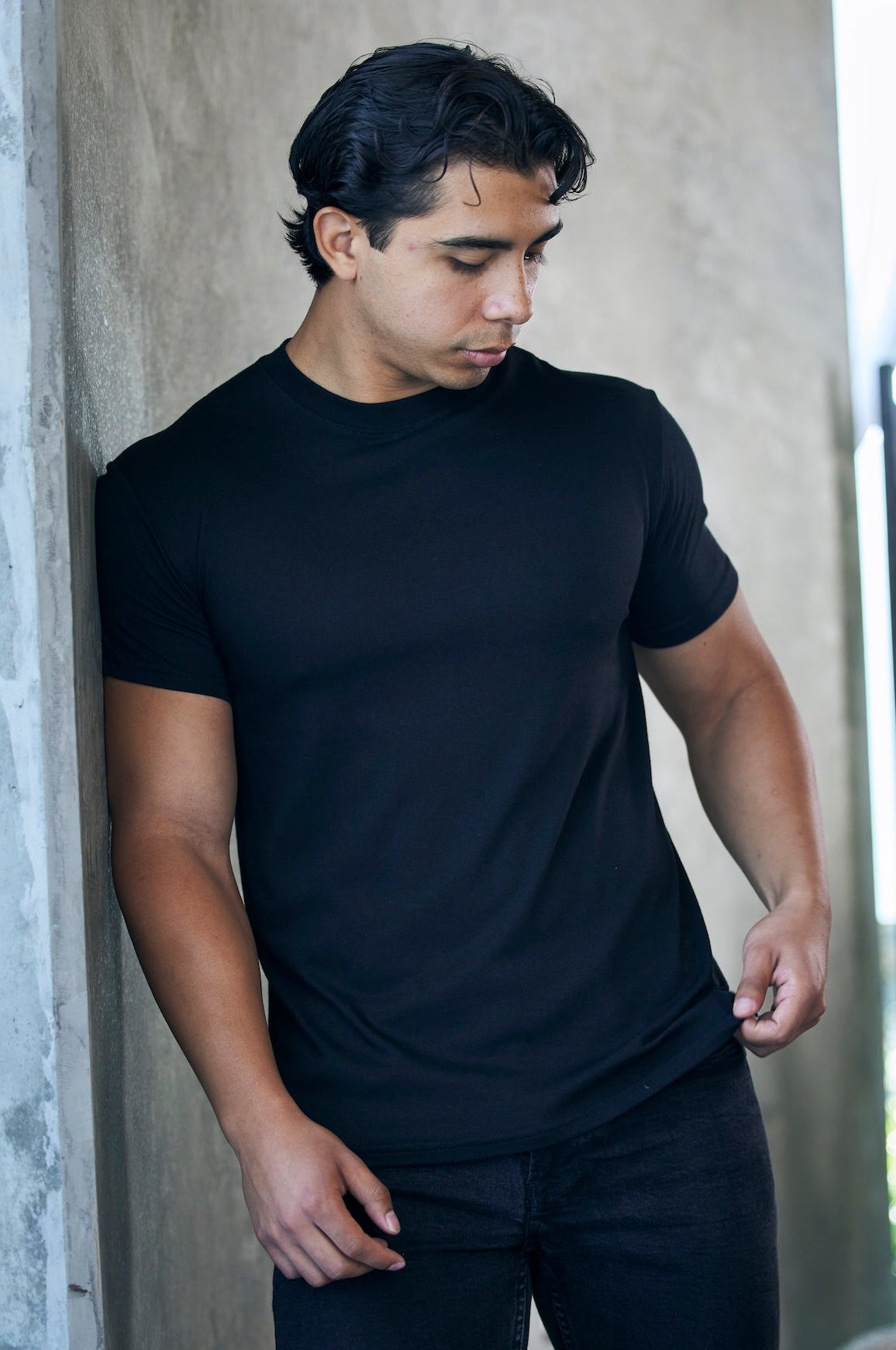 The Original Bamboo Viscose Organic Cotton Short Sleeve T Shirt Classic Cut