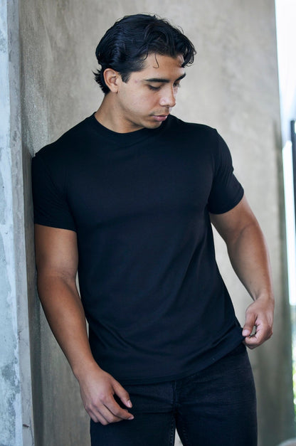 The Original Bamboo Viscose Organic Cotton Short Sleeve T Shirt Classic Cut
