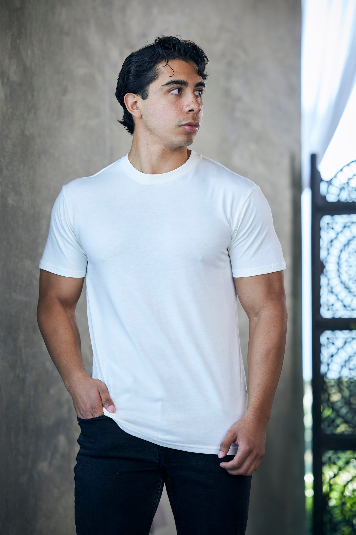 The Original Bamboo Viscose Organic Cotton Short Sleeve T Shirt Classic Cut