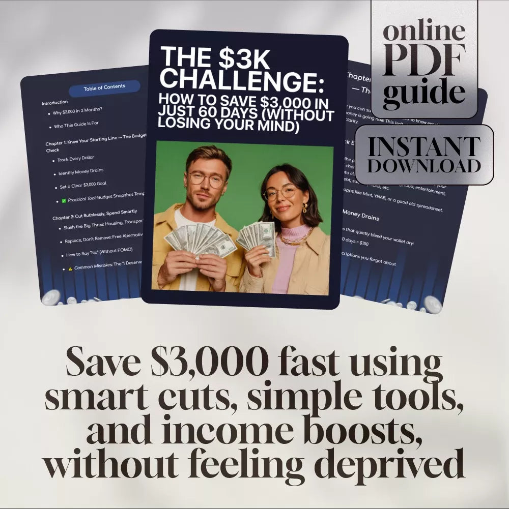 Save $3,000 in 60 Days | The $3K Challenge Budget Guide | Origin Zero