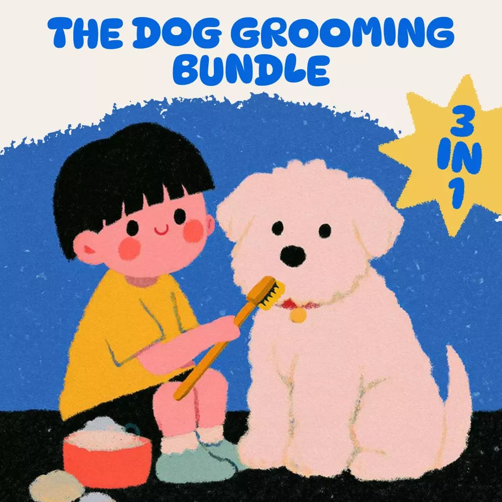 Dog Grooming Bundle for Professional Results at Home – 3-in-1 Digital Downloads