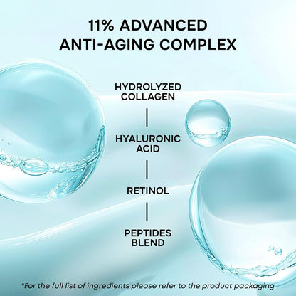 Collagen, Retinol & Hyaluronic Acid Face Serum | Anti-Aging | Origin Zero