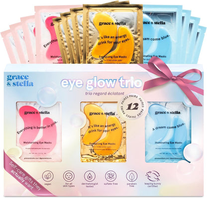 grace & stella Gold Under Eye Masks | Dark Circles & Puffiness | Origin Zero