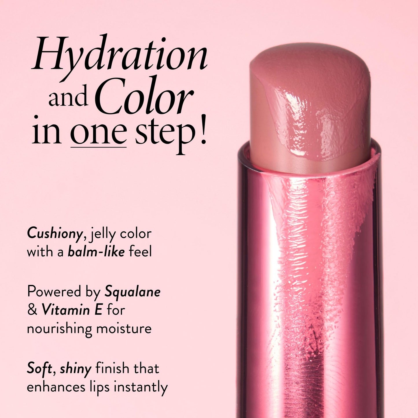 Laura Geller Jelly Balm Tinted Lip Balm | Hydrating, Squalane & Vitamin E | Origin Zero