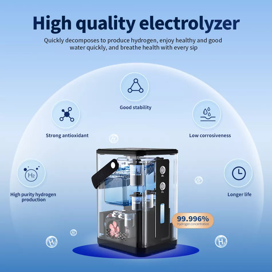 Hydrogen & Oxygen Inhalation Machine | 99.99% Pure H2 | Wellness Device | Origin Zero