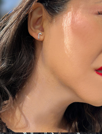 CANDY CANE HOLIDAY Earrings | Sterling Silver