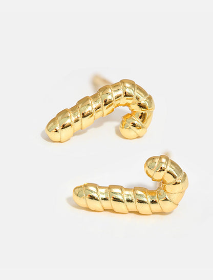 CANDY CANE HOLIDAY Earrings | Sterling Silver
