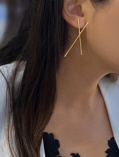 CHOPSTICK Long Earrings