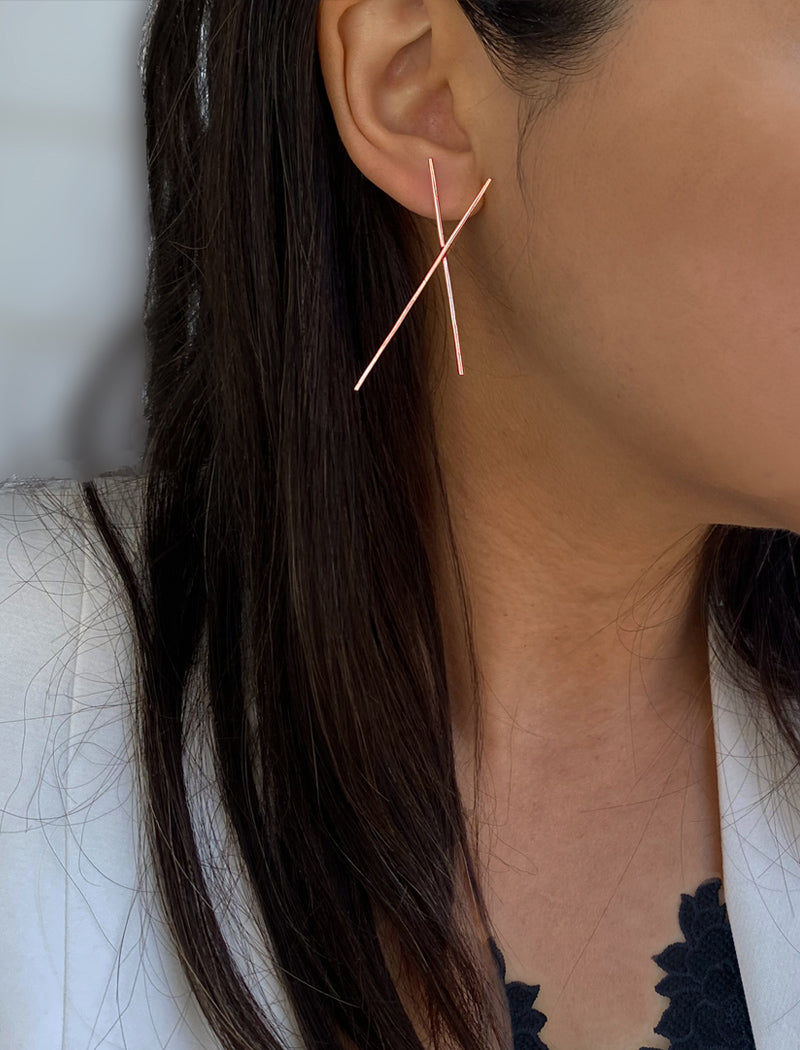 CHOPSTICK Long Earrings