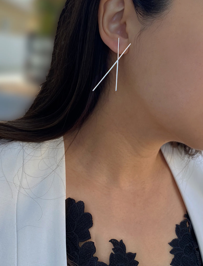 CHOPSTICK Long Earrings