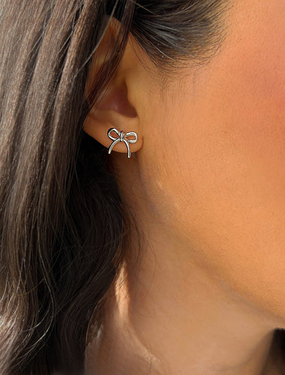 COQUETTE BOW Earrings | 18K Gold Over Sterling Silver