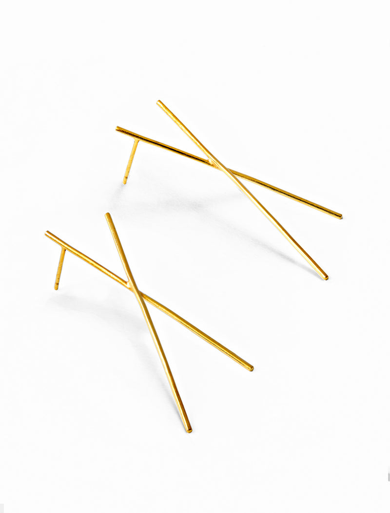 CHOPSTICK Long Earrings