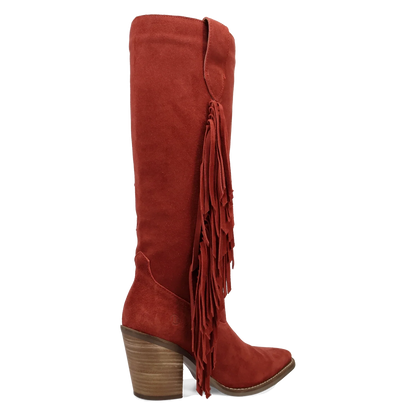 Dingo Twister - Women's Suede Leather Cowgirl Boots