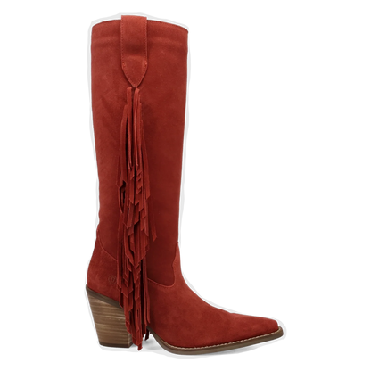 Dingo Twister - Women's Suede Leather Cowgirl Boots