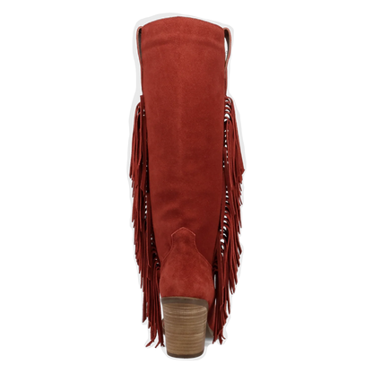 Dingo Twister - Women's Suede Leather Cowgirl Boots