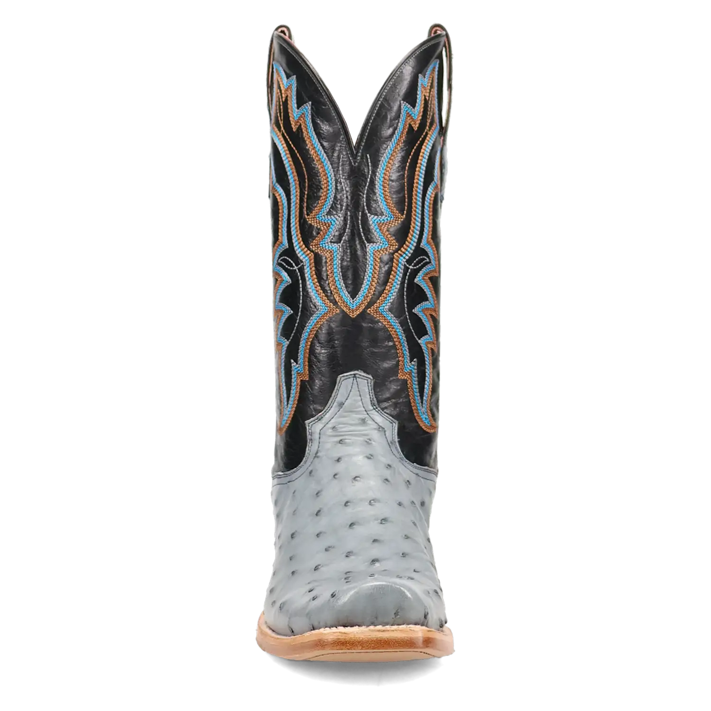 Dan Post Brady - Men's Full Quill Ostrich Leather Cowboy Boots