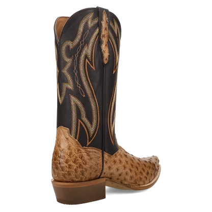 Dan Post Grit - Men's Ostrich Leather Cowboy Boots