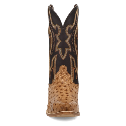 Dan Post Grit - Men's Ostrich Leather Cowboy Boots