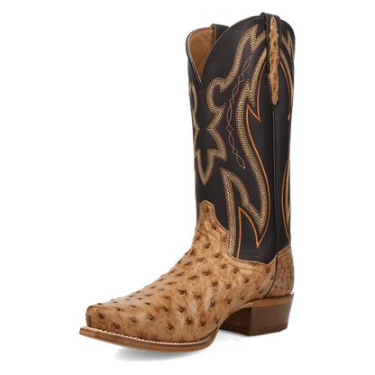 Dan Post Grit - Men's Ostrich Leather Cowboy Boots
