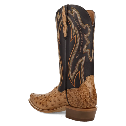 Dan Post Grit - Men's Ostrich Leather Cowboy Boots