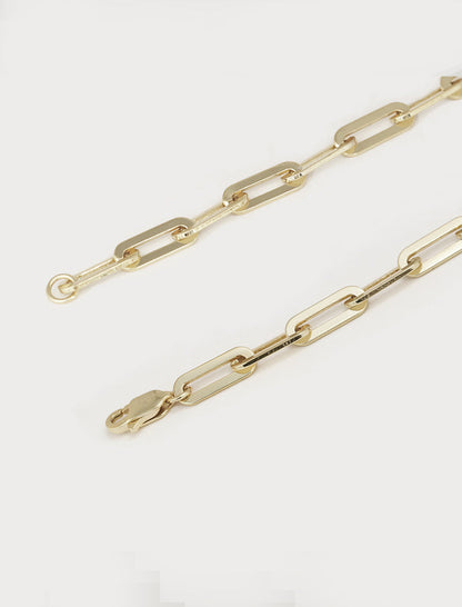 ESSENTIAL Medium Paperclip Chain Bracelet