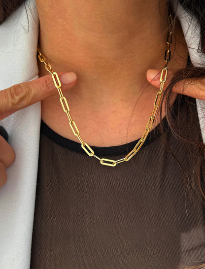 ESSENTIAL Medium Link Chain Necklaces