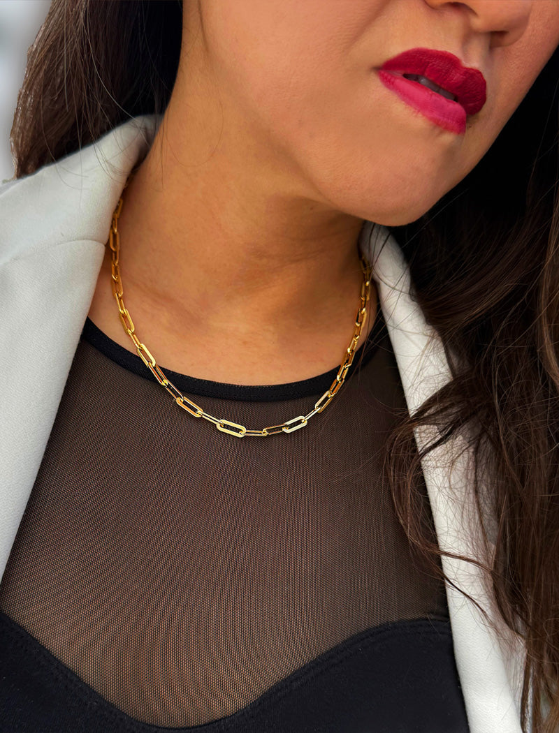 ESSENTIAL Medium Link Chain Necklaces