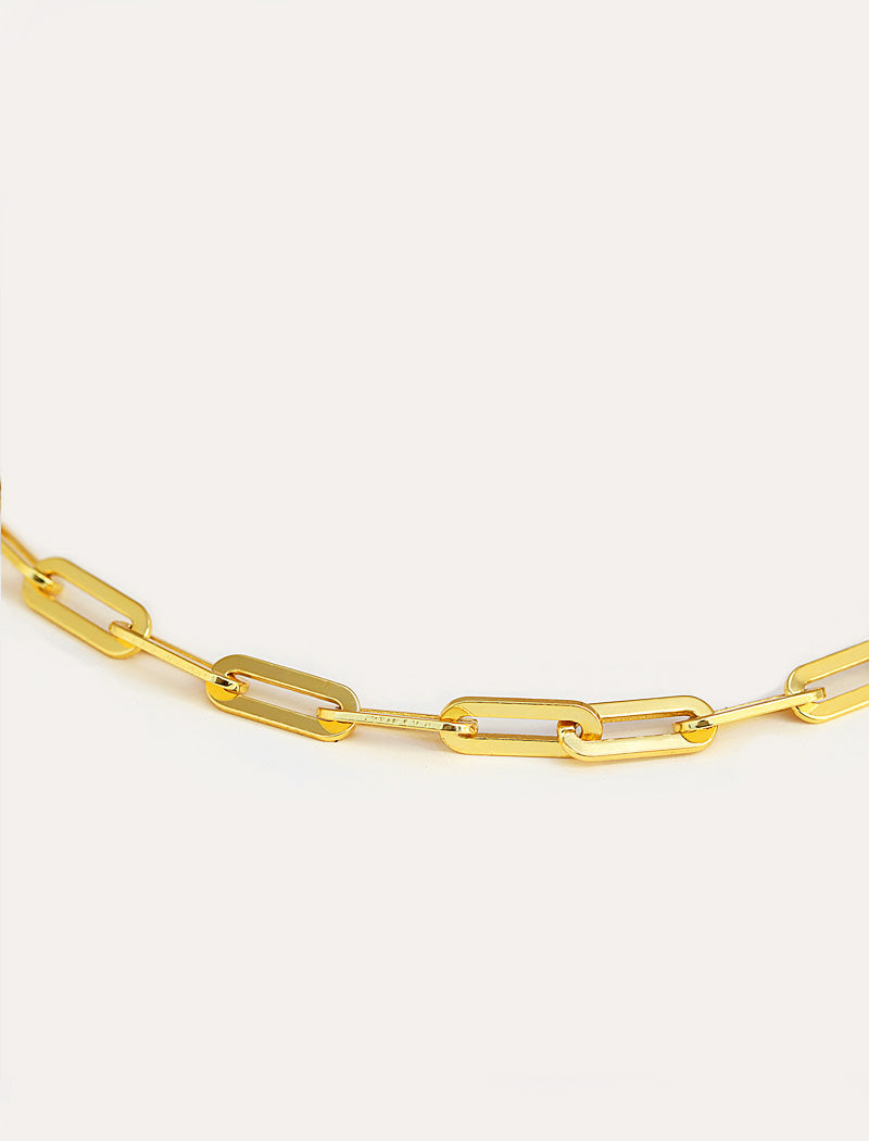 ESSENTIAL Medium Link Chain Necklace | Sterling Silver