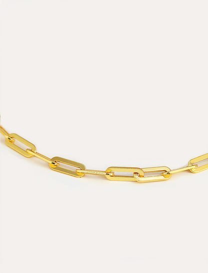 ESSENTIAL Medium Link Chain Necklace | Sterling Silver