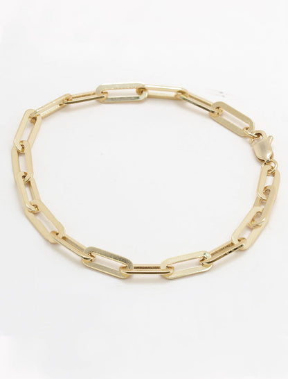 ESSENTIAL Medium Paperclip Link Chain Bracelet